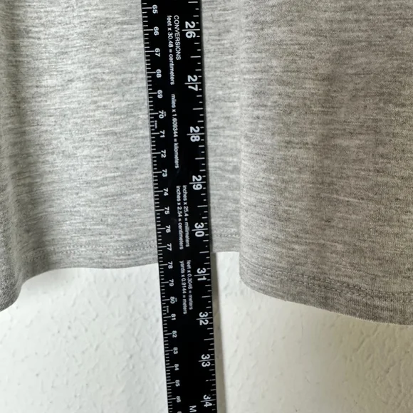 Ali Miles Hooded Sweatshirt Women’s XL Gray casual athleisure preppy stretch - Picture 8 of 9